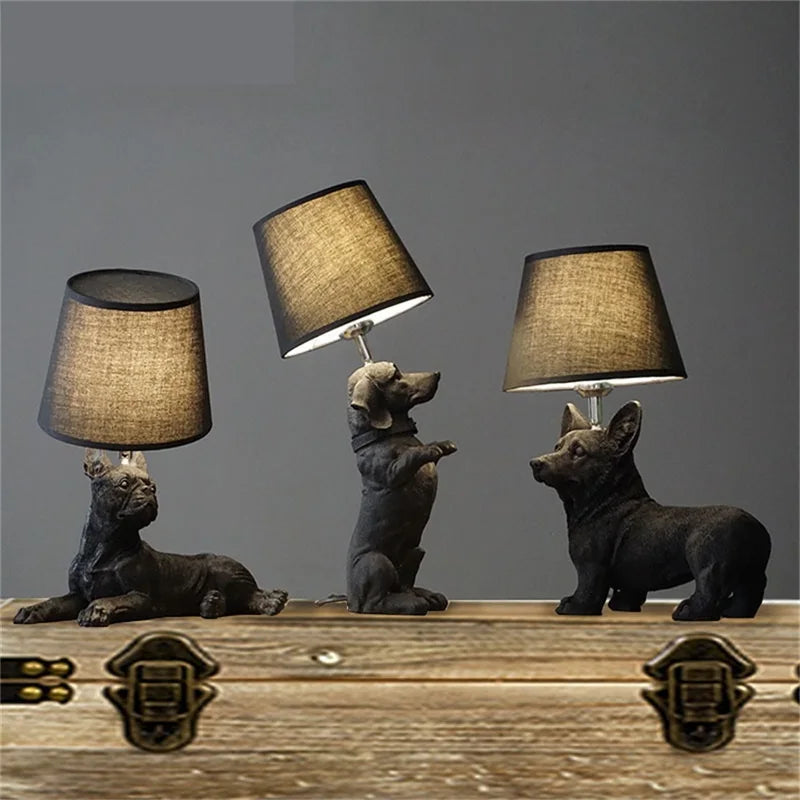 dog style lamp