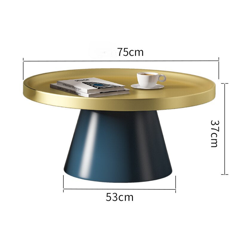 round coffee table set of 2 |MARION