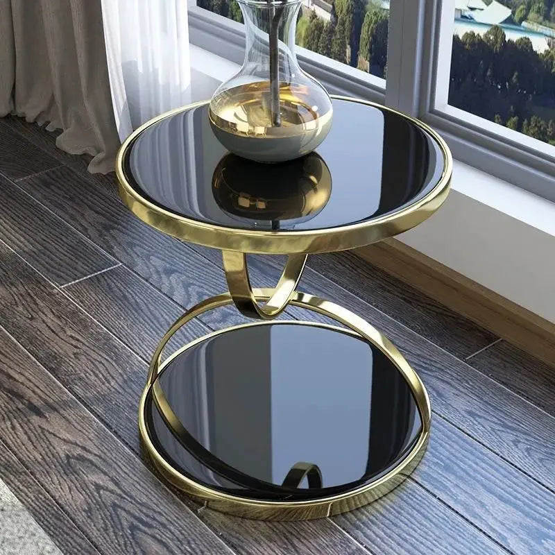 round glass dining table