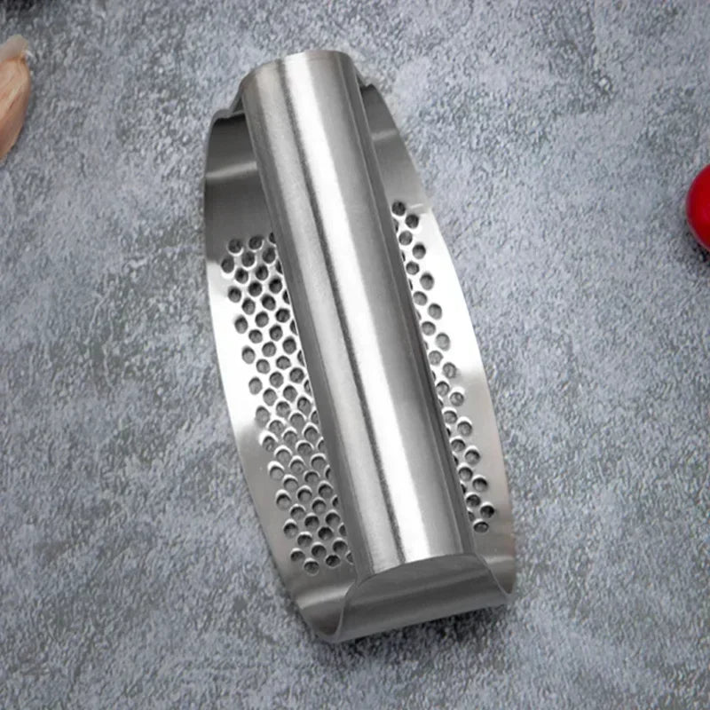 Stainless Steel Garlic chopper | Multi-function Curved vegetable chopper