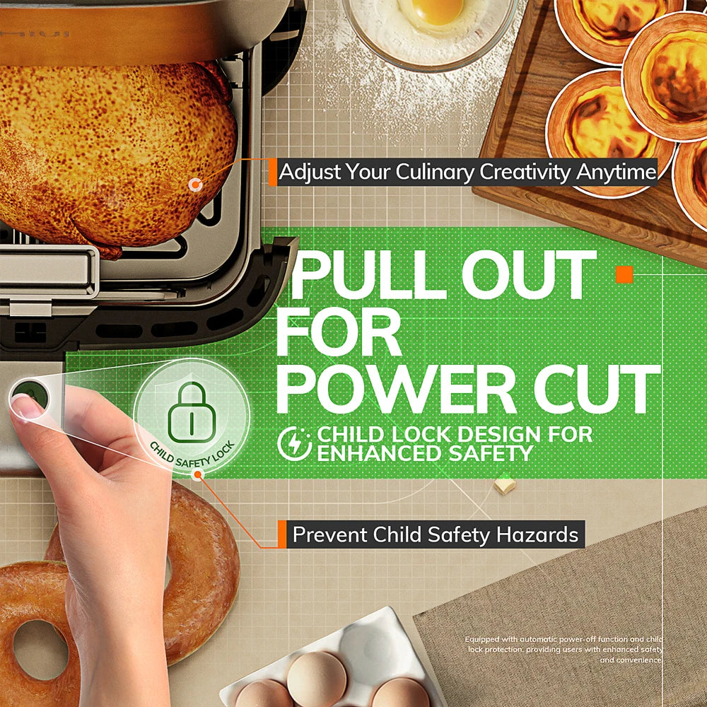 Fryer Oven Oilless Cooker