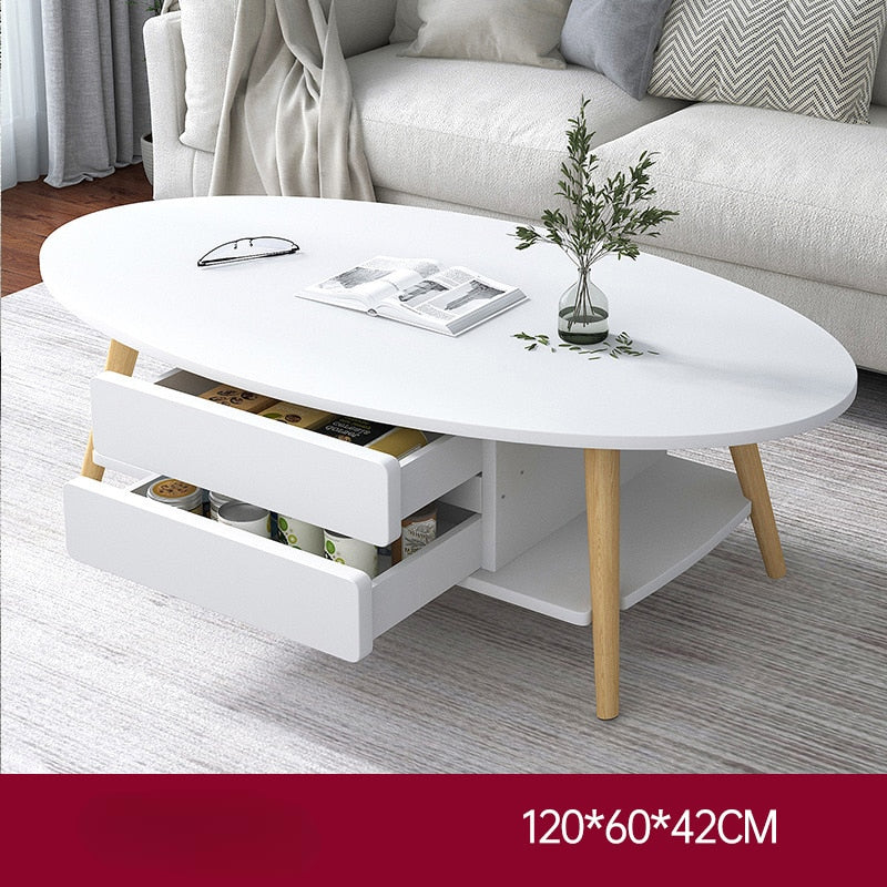 coffee table with drawers |TABLE 2002
