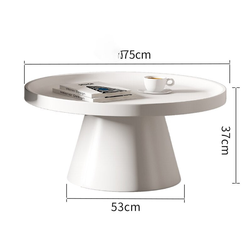 round coffee table set of 2 |MARION