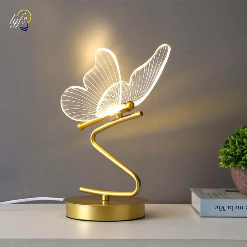 3D Butterfly Table Night Light