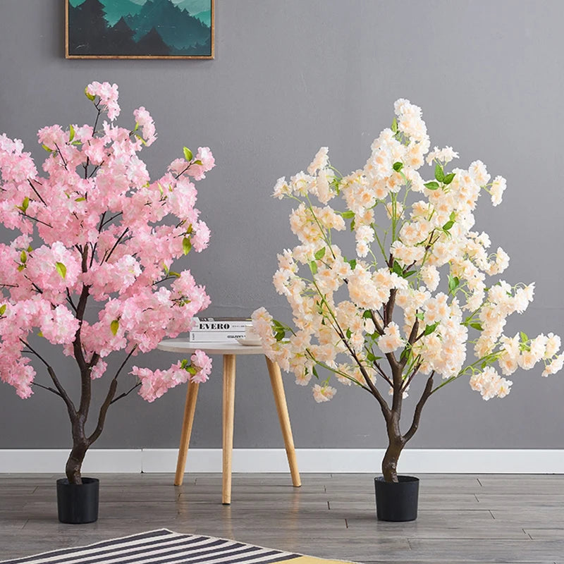 Flowering Cherry Plant | Home Living Room Decor
