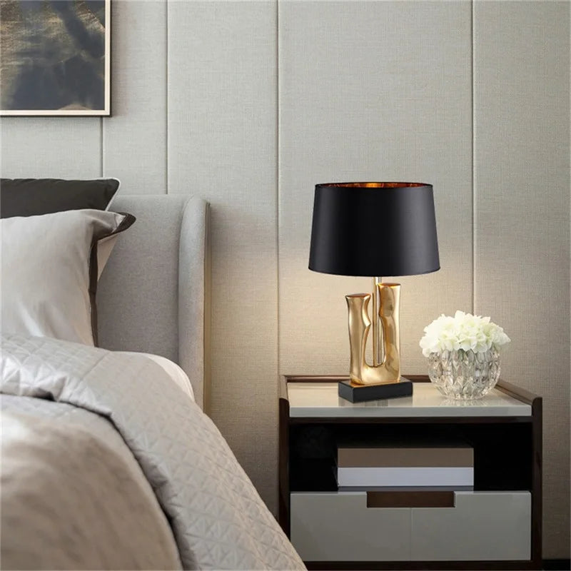 Luxury End Table Lamp