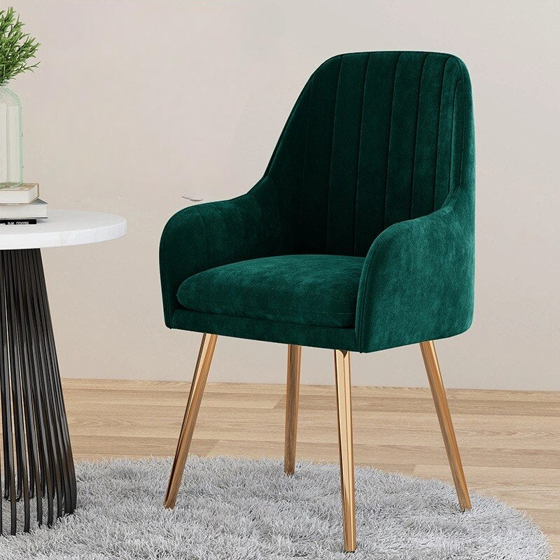 Velvet dining chairs |WONKA