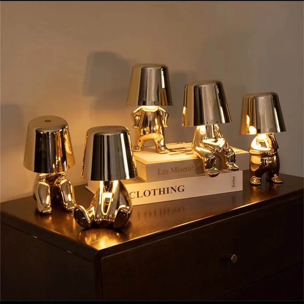 qichemaoy LED Touch Control Table Lamp