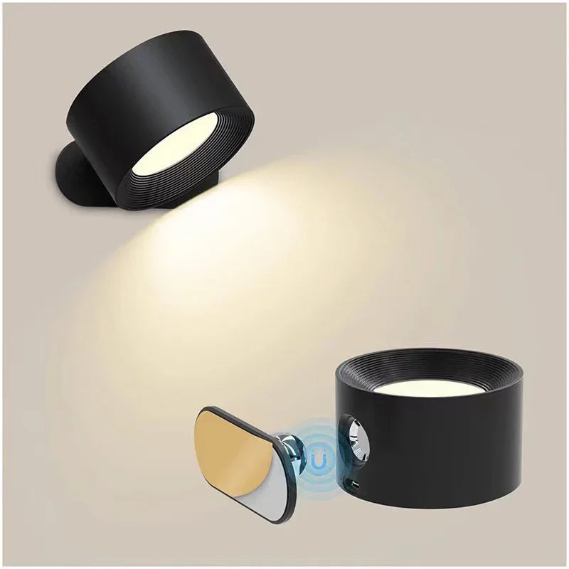 Touch LED Wall Lamp | 360° Rotatable Light