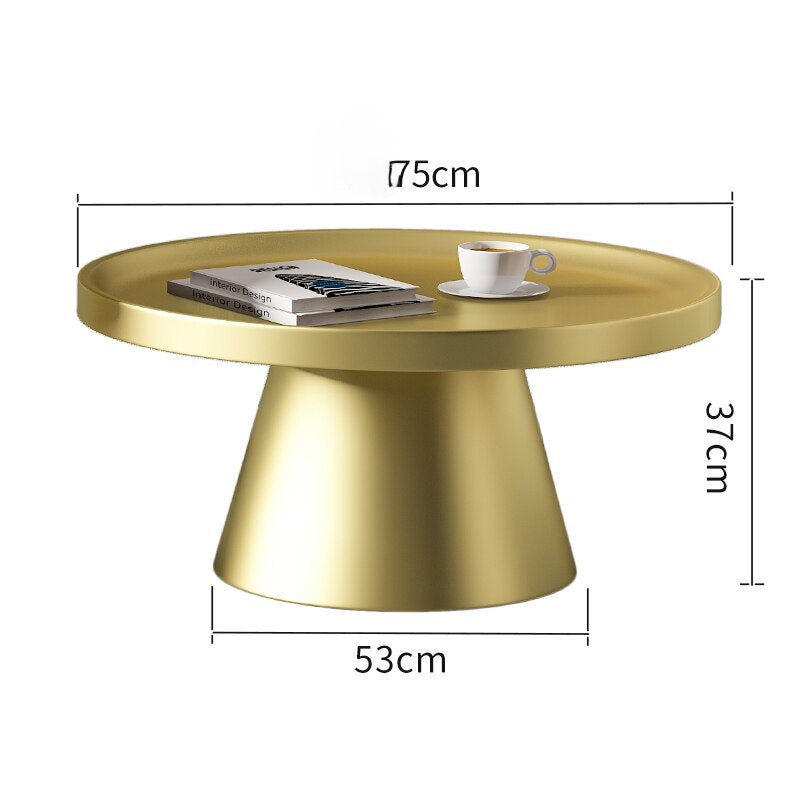 round coffee table set of 2 |MARION