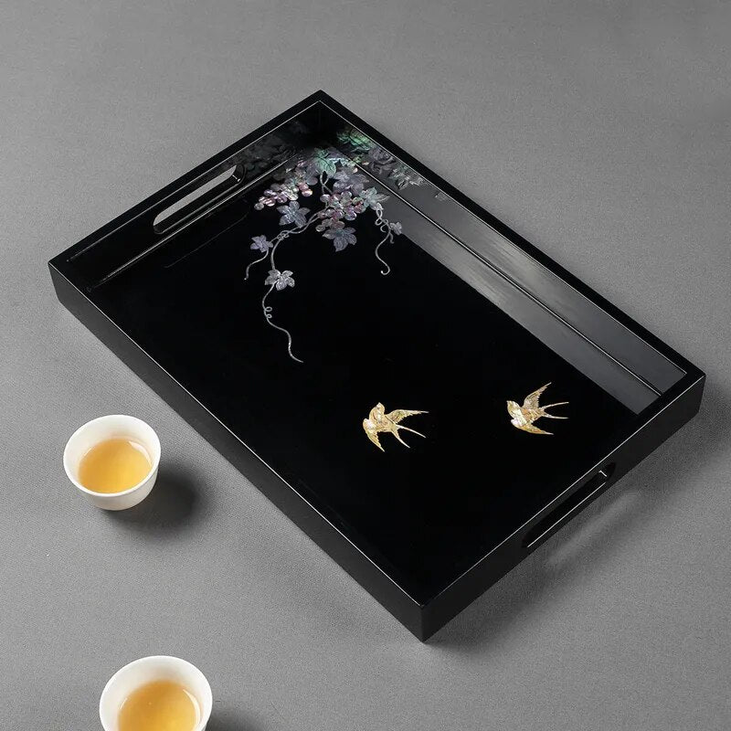 plastic serving trays