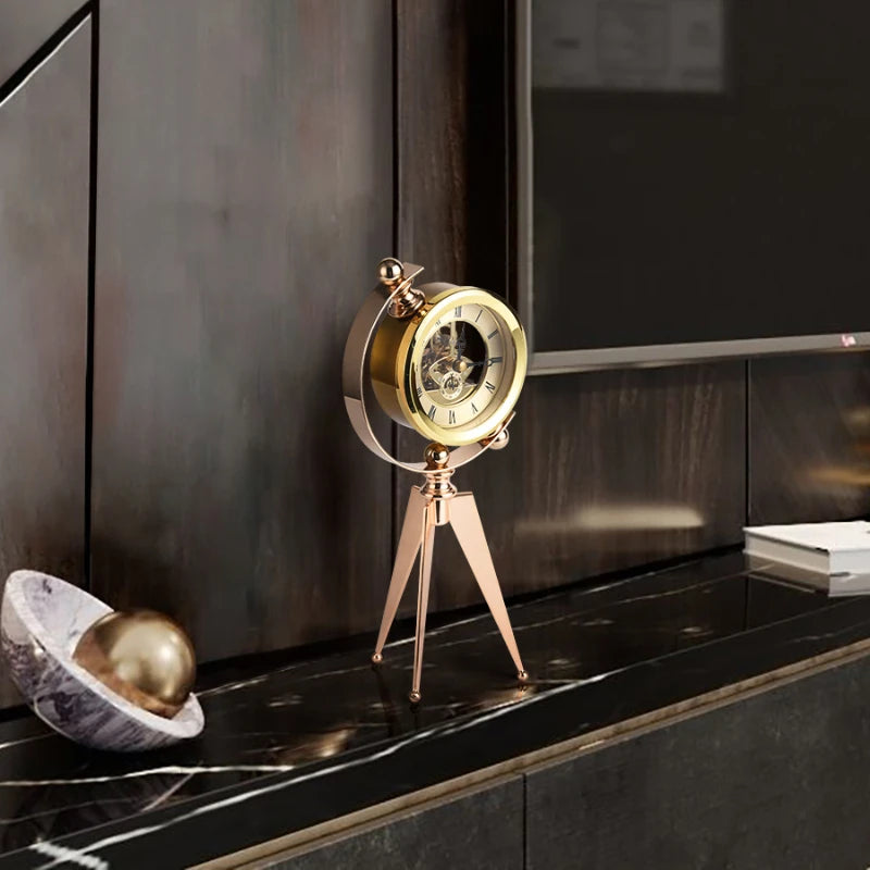 Tripod Floor Clock