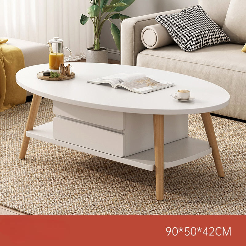 coffee table with drawers |TABLE 2002