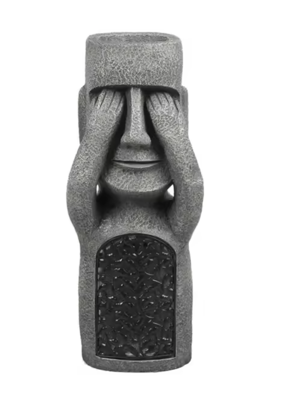 Evil Garden Easter Statue Pot |VASE
