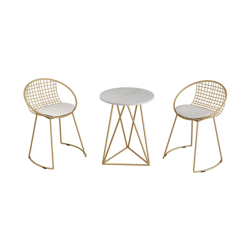 coffee table with chairs for balcony