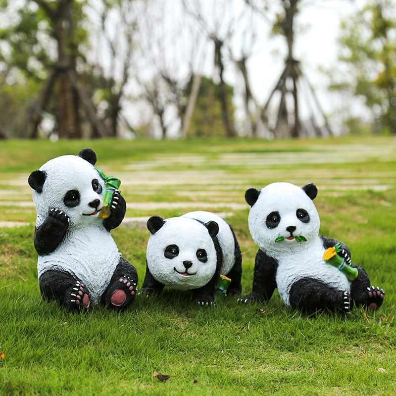 white and black bear
