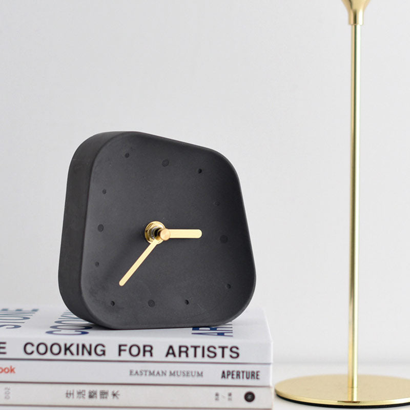 Nordic Style Cement Clock