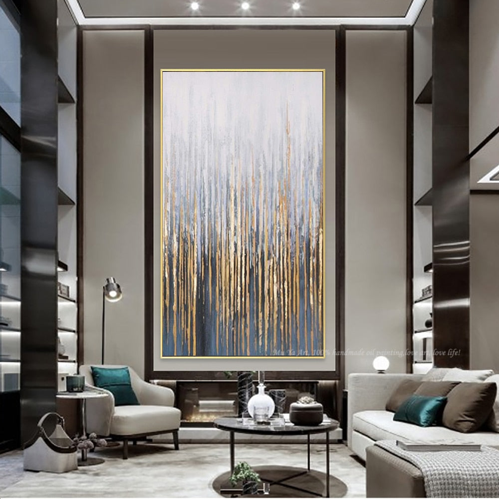 Abstract canvas art