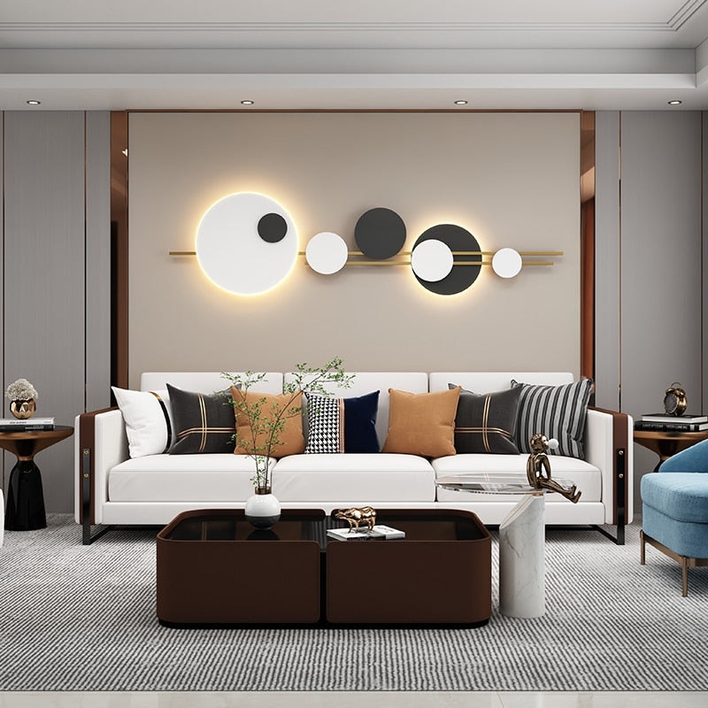 Led decorative wall lights