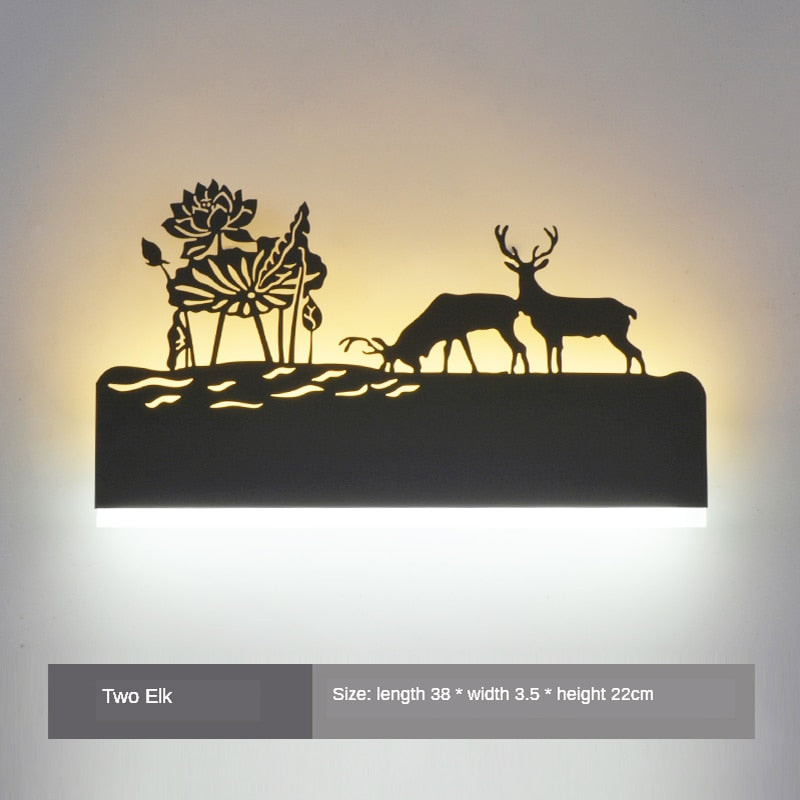 Decorative wall lights