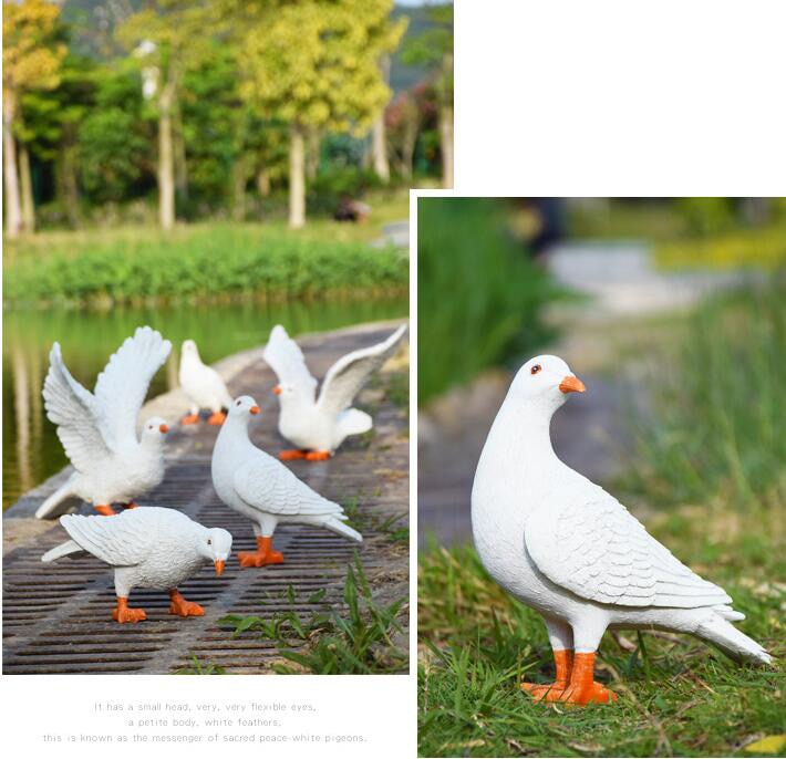 bird figurines for garden