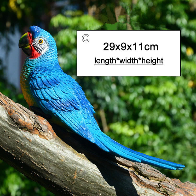 outdoor garden bird statues