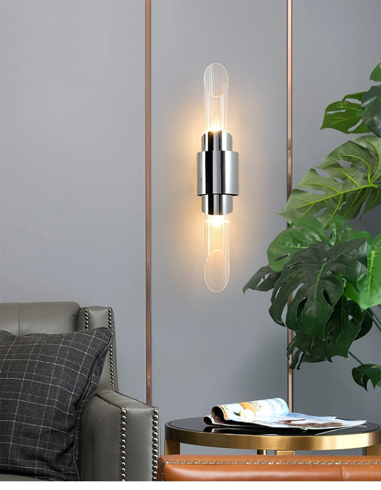 Stainless steel wall lights