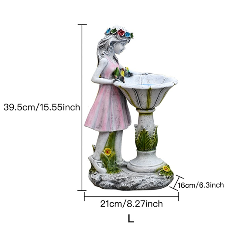 resin angel statues for garden