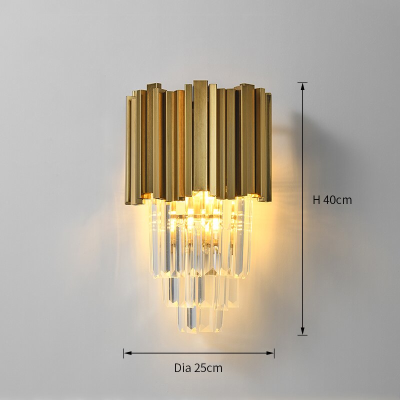 crystal wall lights for living room