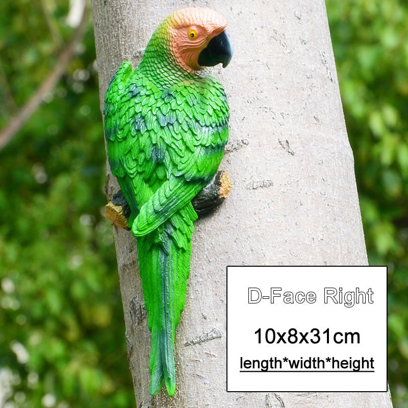 outdoor garden bird statues