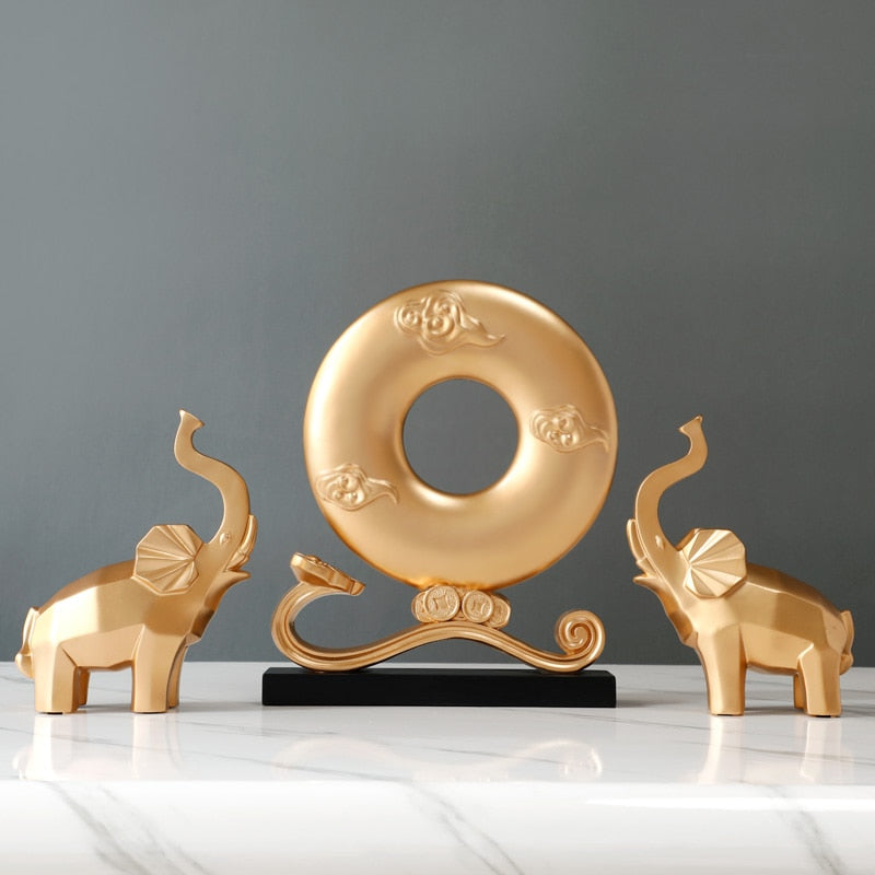 Elegant Elephant Statue | Timeless Home Decor