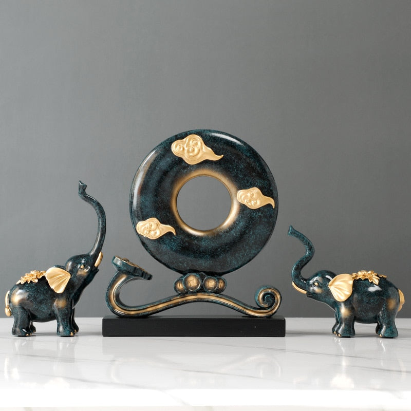 Elegant Elephant Statue | Timeless Home Decor