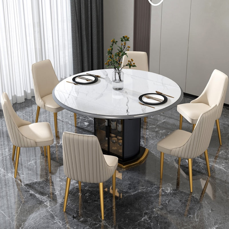 Designer dining table and chairs