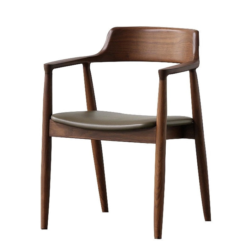 Wooden dining table and chairs
