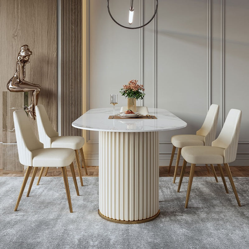 Designer dining table and chairs