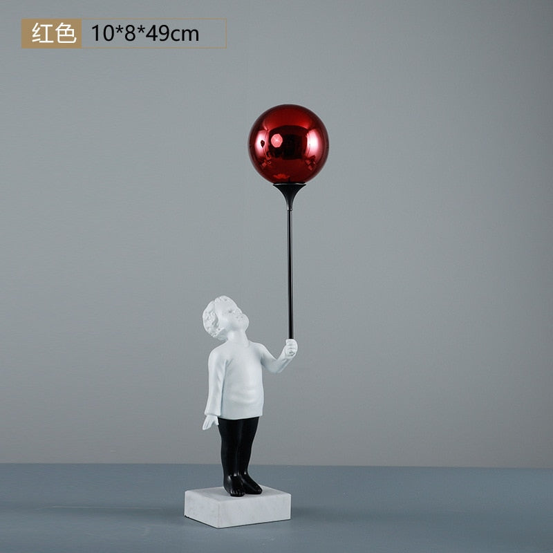 Balloon Boy Sculpture