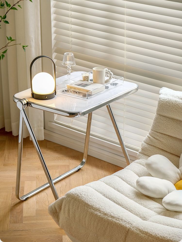 acrylic console table