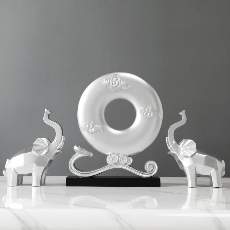 Elegant Elephant Statue | Timeless Home Decor