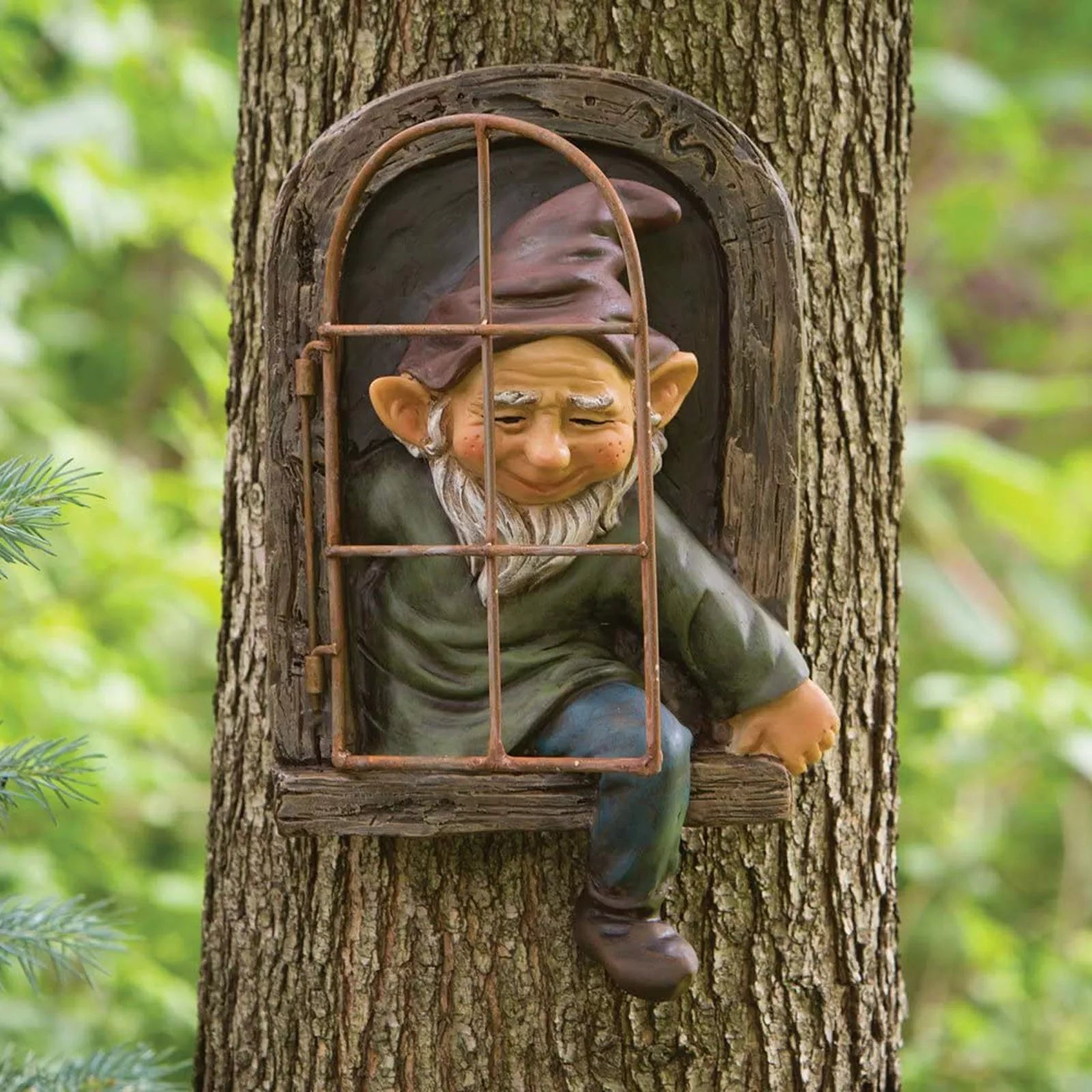 tree face garden ornaments