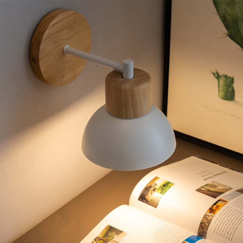 top side view of lamp