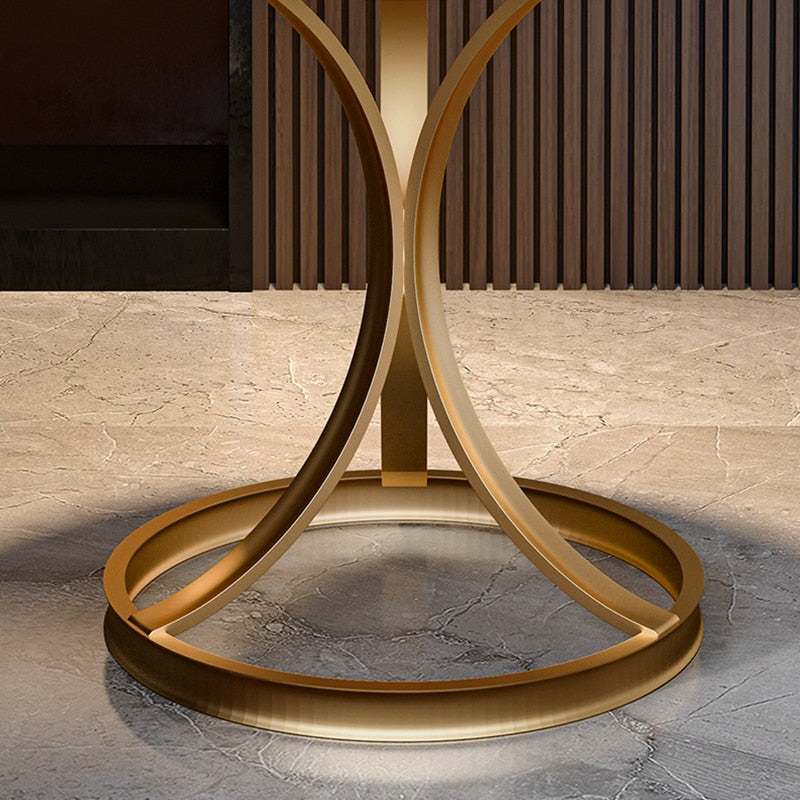 strong steel stand of table