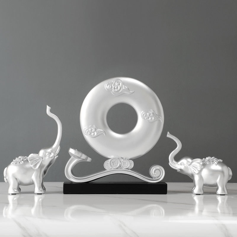 Elegant Elephant Statue | Timeless Home Decor