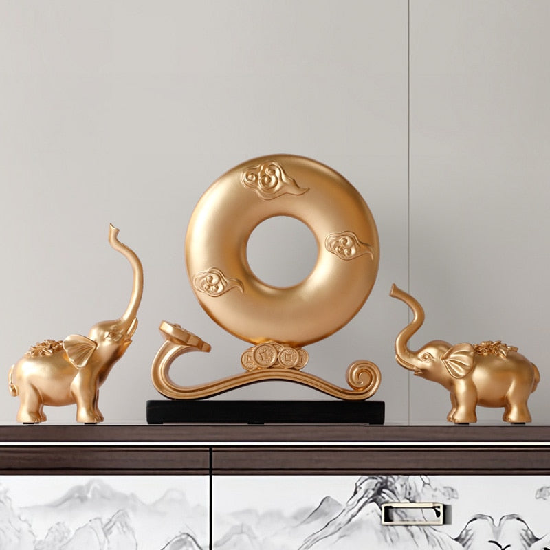Elegant Elephant Statue | Timeless Home Decor