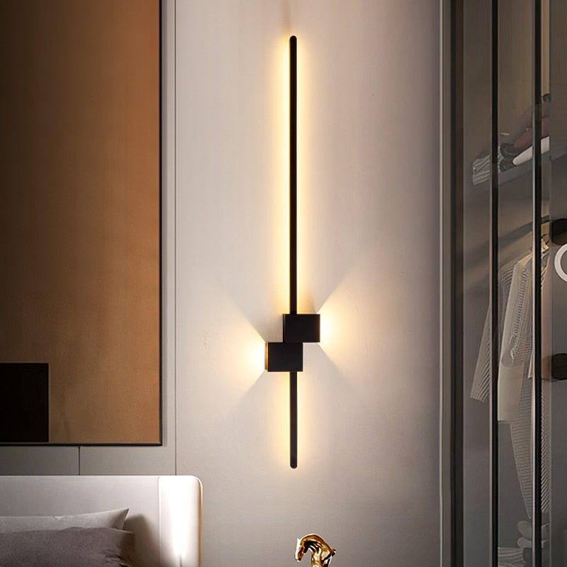 long wall lights for living room