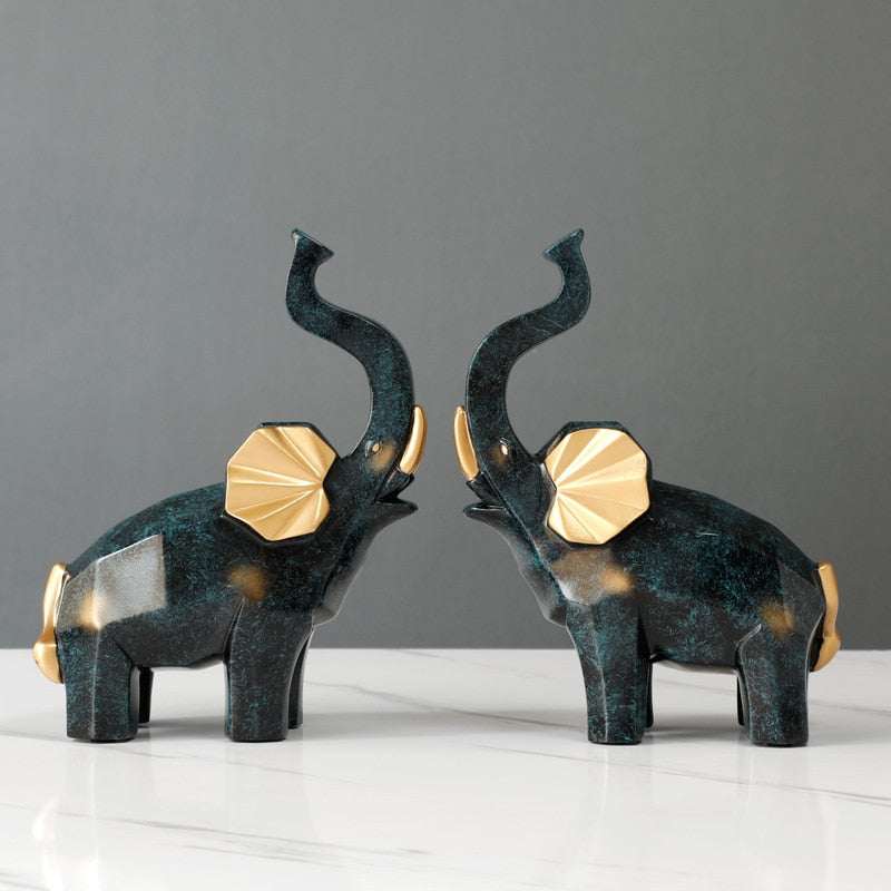 Elegant Elephant Statue | Timeless Home Decor