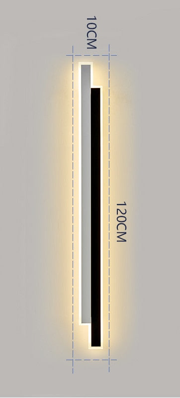 tall wall light