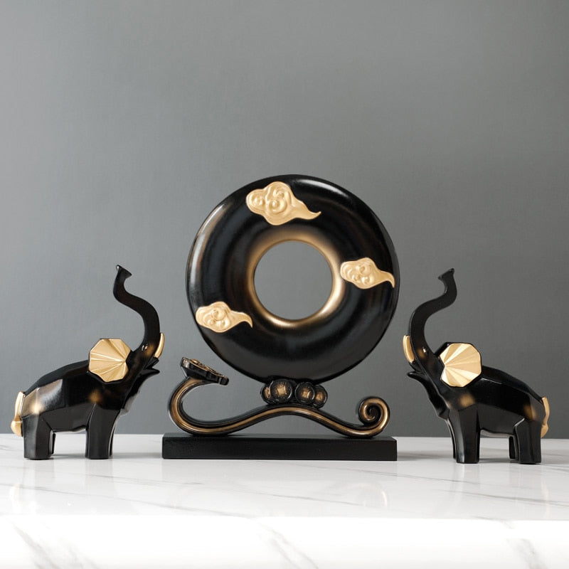 Elegant Elephant Statue | Timeless Home Decor