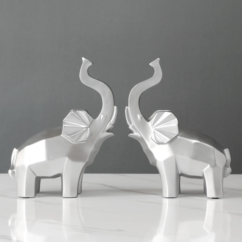 Elegant Elephant Statue | Timeless Home Decor