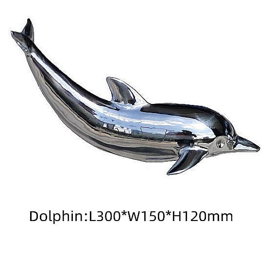 dolphin statue outdoor
