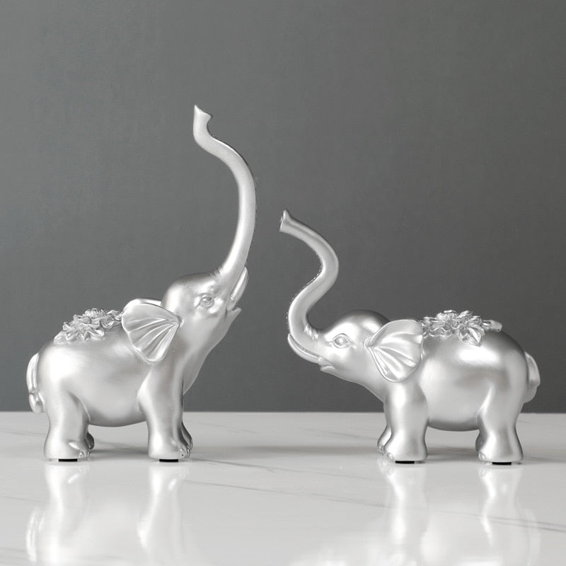 Elegant Elephant Statue | Timeless Home Decor